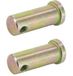 cyclingcolors 2 x trekhaak diameter 14 mm x lengte 38 mm 3 punten aanhanger tractor vrachtwagen landbouwmachine pitch pen pen dekvloer