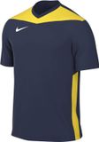 Nike Dri-FIT Park Derby IV Chemise Hommes - Taille M - Bleu Foncé/Jaune