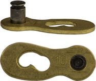 XLC Kettingsluitstuk - 10 Speed - 11/128" - Goud