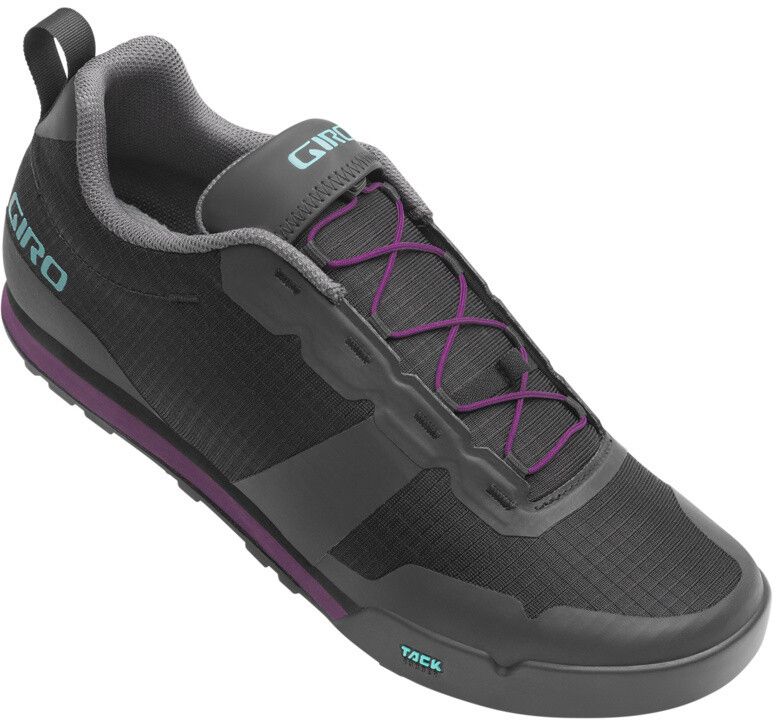 Giro Tracker Fastlace Schoenen Dames - Zwart/Violet - Maat: -
