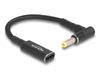 DeLOCK 60033 Adaptateur de chargement USB C vers HP et Compaq pour ordinateur portable 0,15 m Noir