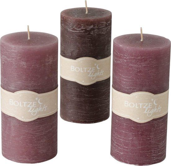 Boltze Home Stompkaars Basic - Ø7xH15cm - roze