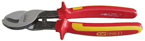 KS Tools 117.1124 ERGOTORQUE VDE Cable Cutter, 245mm