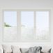 VidaXL Raamfolies 2 st mat sterrenpatroon pvc