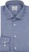 OLYMP Level 5 Dobby Overhemd Royal - Maat 37 - Heren - Blauw - Slim Fit - Katoen/Elastaan