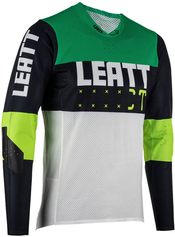 Leatt MTB Gravity 4.0 LS Jersey Men - groen/grijs - 2023