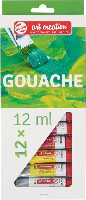 Talens Art Creation Gouache Set 12 x 12 ml