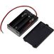 TRU COMPONENTS TC-13220672 Porte-piles Nombre de cellules : 3 AAA (crayon) Câble (l x l x h) 63 x 37 x 17 mm