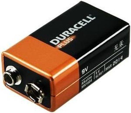 Duracell Plus Power MN1604 - Batterij 9V - Alkalisch