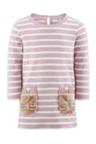 Happy Girls Jurk brokaat / rosa / wit