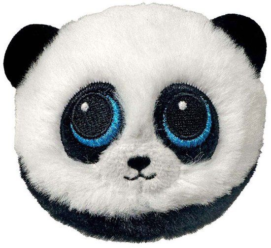 Ty Beanie Bouncers Knuffel Panda Checkers