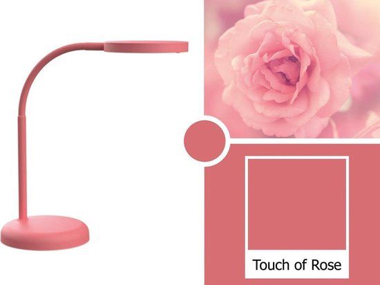 MAUL Joy LED Bureaulamp - Oud Roze - Metaal