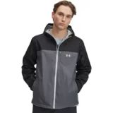 Under Armour Stormproof Cloudstrike Veste coupe-vent Noir, Gris 2XL Homme