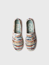 Toni Pons Dames espadrille met veelkleurig borduurwerk | POLA