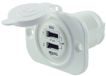 Lankhorst Taselaar Prise USB Double 3.4A Blanc Avec Cadre Encastrable