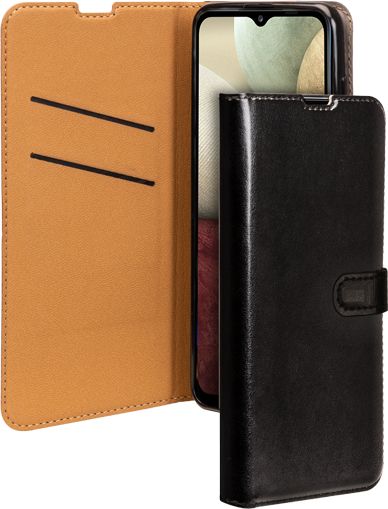 Bigben Connected Folio Wallet Case for Samsung Galaxy A12 - Black