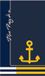 Jose Secaneta Strandhanddoek Navy Anker Jacquard 100 x 170 cm