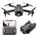 SZSMART I3 Pro minidrone avec double caméra 4K (3 batteries - Autonomie de la batterie : 15 min - Gris)