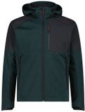 CMP Hooded Jacket Men's 3XL Alpine Polyester Windproof Waterproof Colorblock Sportswear