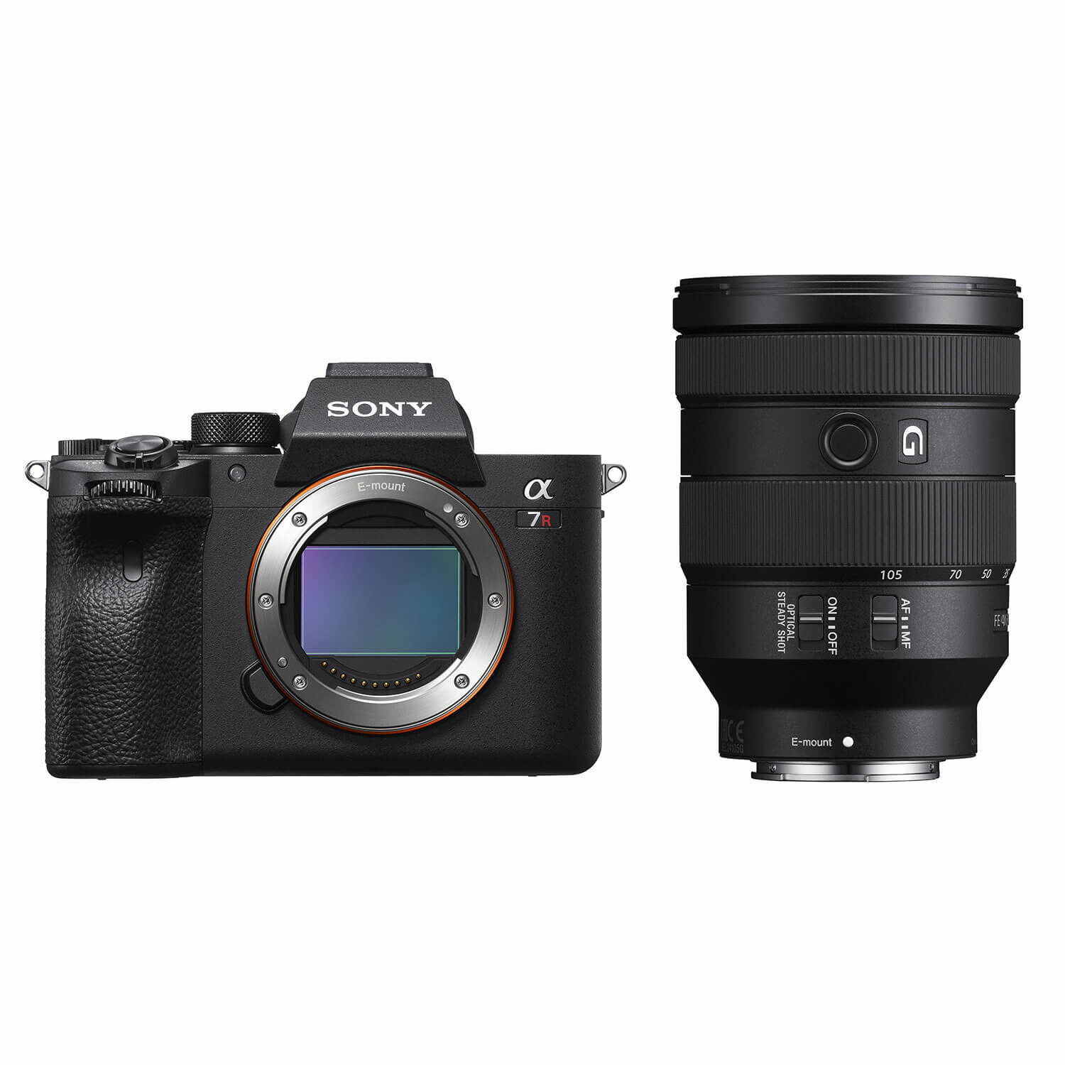Sony Alpha A7R IV systeemcamera + 24-105mm f/4.0G OSS