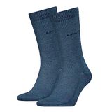 Levi's Herensokken Regular Cut Tencel & Organic Cotton 2-Pack Denim