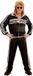 Widmann Aso & Biker & New Kids Kostuum New Kids Trainingspak Zwart Man Medium Carnaval kostuum Verkleedkleding