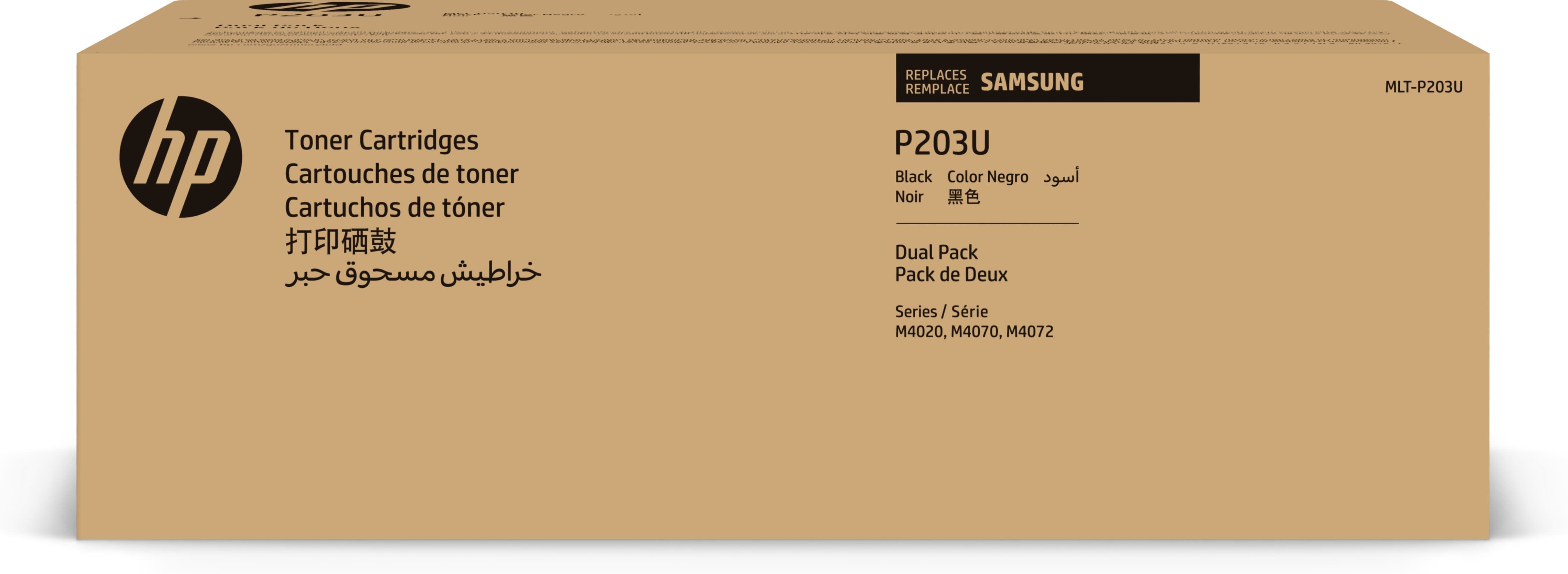 Samsung MLT-P203U Zwarte Toner Cartridges - 2-pack - Ultra High Yield