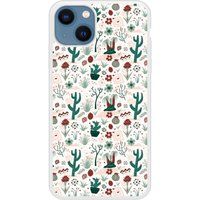 Cactus Bedrukt siliconen hoesje compatibel met iPhone 13