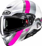 HJC RPHA 91 Fensh Helm - Systeemhelm - XXS - Wit/roze