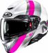 HJC RPHA 91 Fensh Helm - Systeemhelm - XXS - Wit/roze