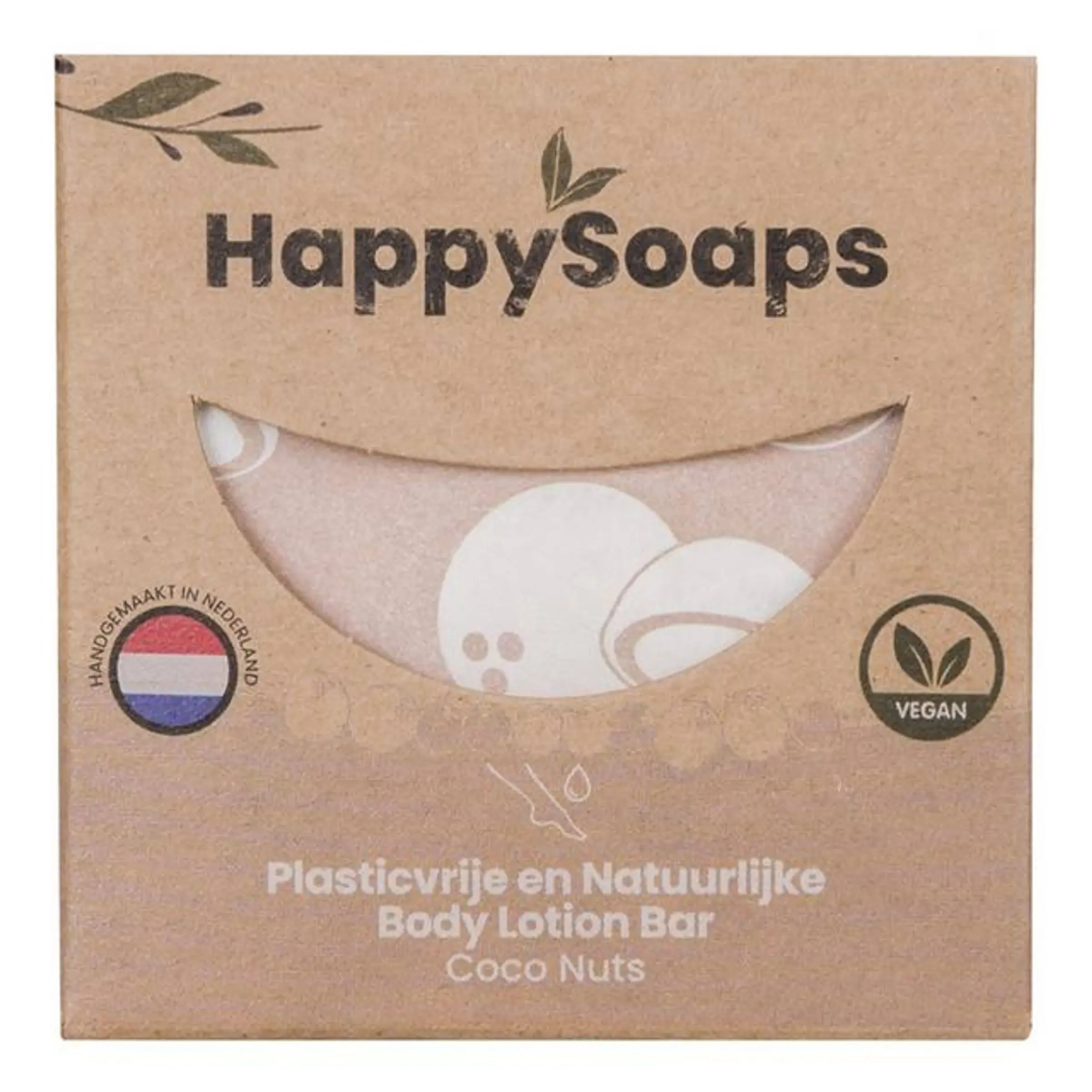 Happysoaps Body Lotion Bar - Coco Nuts