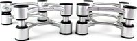 IsoAcoustics Aperta 200 Speaker Ontkoppeling Stands, Per Paar, Alu-Zilver
