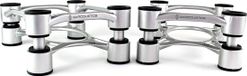 IsoAcoustics Aperta 200 Speaker Ontkoppeling Stands, Per Paar, Alu-Zilver