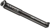 Lezyne Lite Drive - Pompe à main légère - Presta, Dunlop et Schrader valves - ABS Flex Hose - Aluminium CNC - Taille S - Noir
