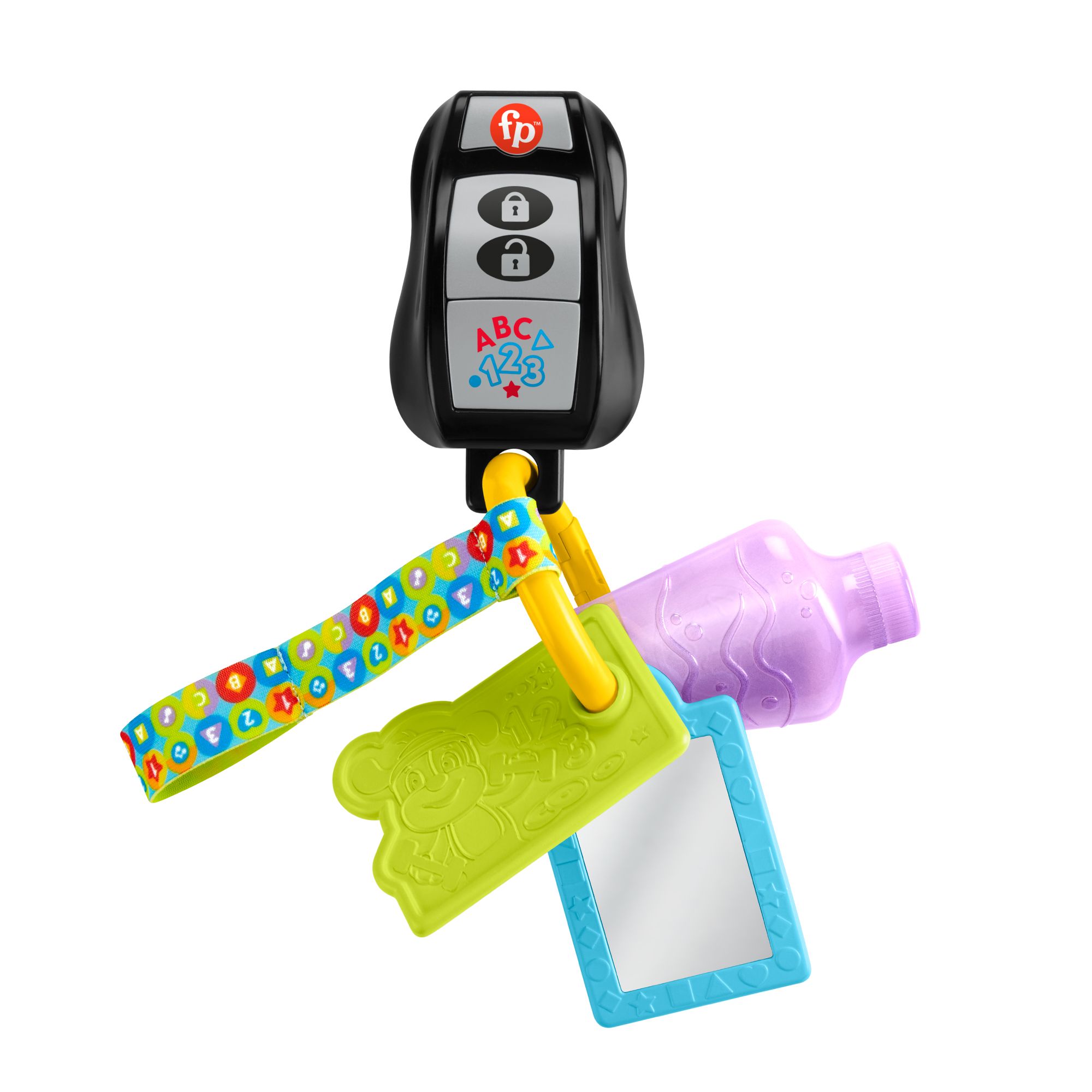 Fisher-Price Leerplezier Spelen en Op weg Activiteitensleutels