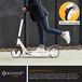 KESSER® Stuntstep voor Volwassenen en Kinderen - Step Opvouwbaar en Verstelbaar in Hoogte - Kinderstep Aluminium - Wit