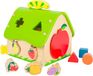 Small Foot Vormenstoof Fruit huis - 9 verschillende fruitelementen van massief hout - Houten speelgoed vanaf 1 jaar