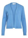 VILA gebreid vest VILOLLO Open XS Katoen Regular Fit V-hals Lange mouw Effen Casual Vrouwen