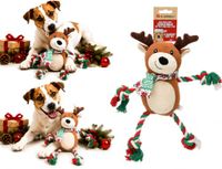 KERST Flamingo KERST SPEELGOED VICENTE RENDIER BRUIN 29x10x35CM