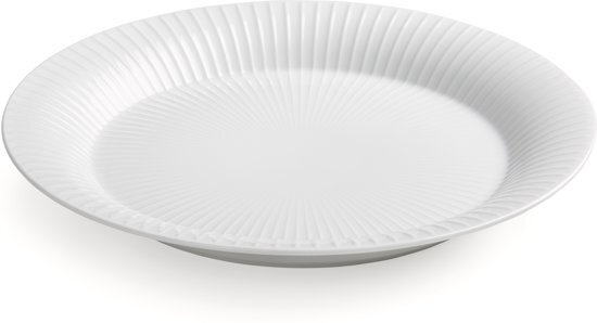 KÃ¤hler Design KÃ¤hler HammershÃ¸i Dinerbord - Ã˜ 22 cm - Porselein - Wit