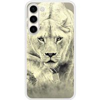 Lionne Verstevigd hoesje met sublimatie bedrukking, compatibel met Samsung Galaxy S23