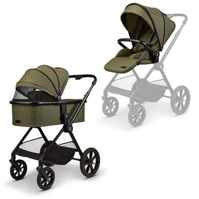 Moon Combi kinderwagen Clicc mos green melange