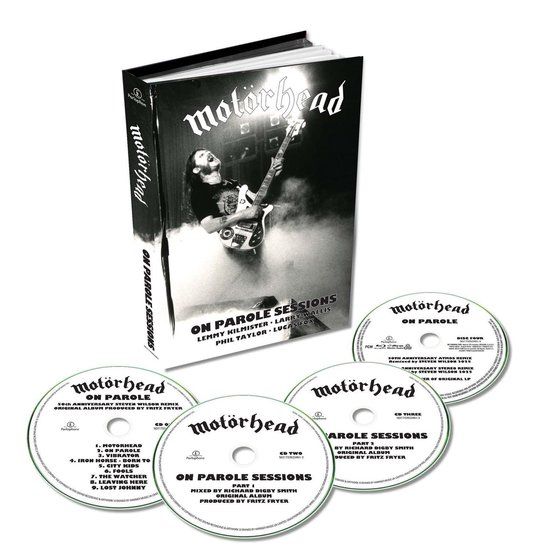 Motörhead Motorhead On Parole Sessions CD + Blu-ray Limited Edition