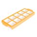 Galileo 5910509 vorm voor 10 professionele vierkante Ravioli JaChef, kunststof