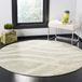 Safavieh Bohemian Indoor Hand Tufted Abstract Collection, ABT340, in Ivory / Charcoal, 60 X 91 cm