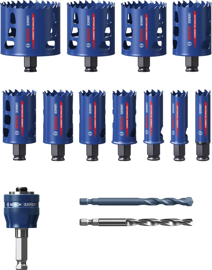 Bosch EXPERT Tough material Gatenzaag - 14-delige set