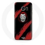 Maniacase Hoesje voor Samsung Galaxy S6 Edge La casa de papel schilderij masker