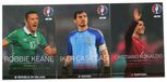 Panini Uefa Euro 2016 3 Légendes Cartes #16 Keane #17 Casillas #18 Ronaldo