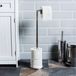 Bath vida Opvouwbare Toiletrolhouder Zilver