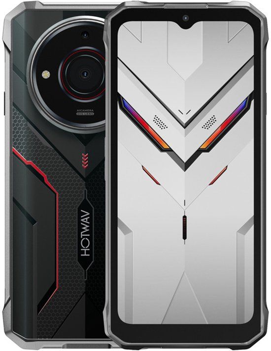 HOTWAV T7S - Robuuste Smartphone - 6.52" HD+ - 4GB RAM - 128GB ROM